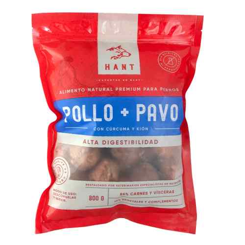 Hant Pollo + Pavo Perro 800 g, , large image number null