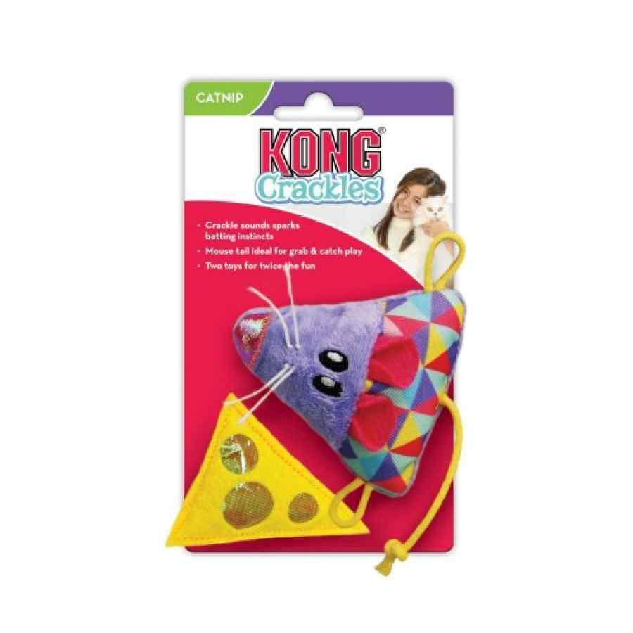 KONG Crackles & Cheez Mouse 2 pk, , large image number null