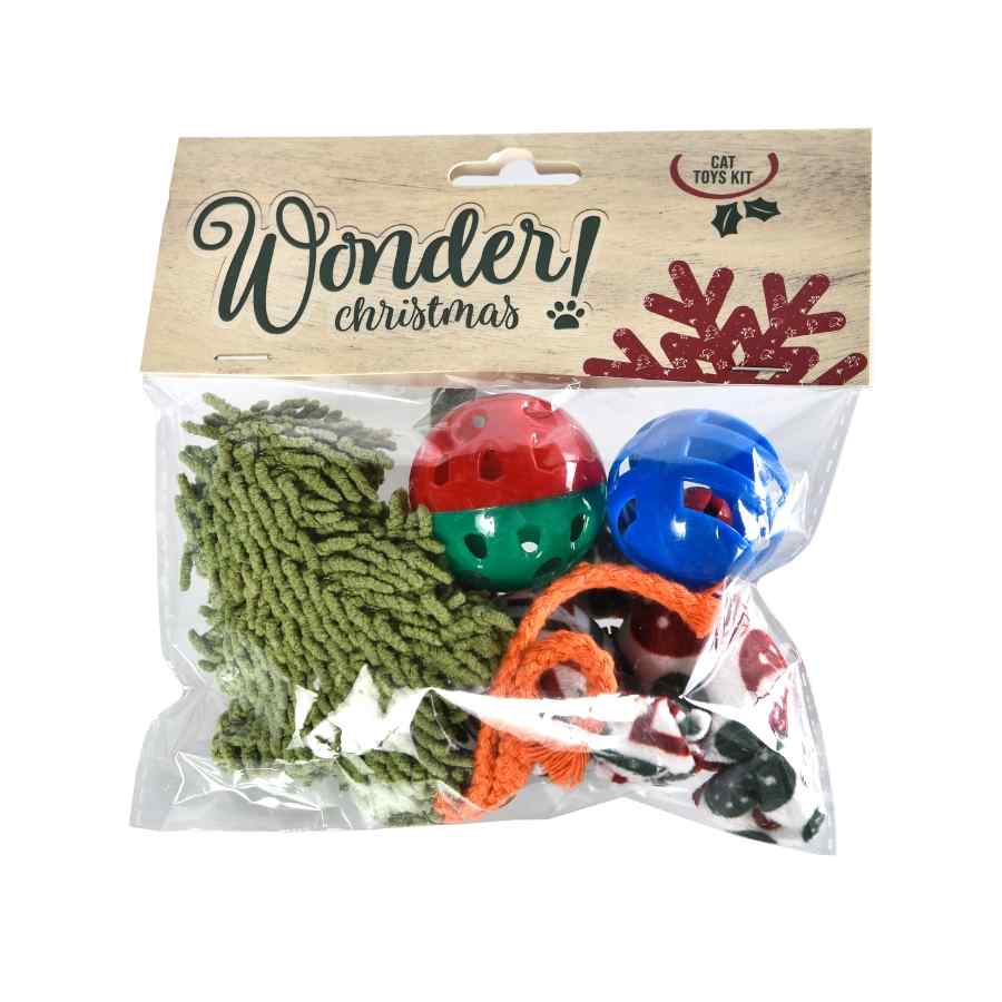 Wonder Christmas Cat Toys Kit, , large image number null