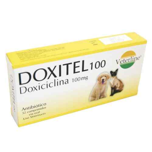 Doxitel 100mg / Doxiciclina 100mg Antibiotico, , large image number null