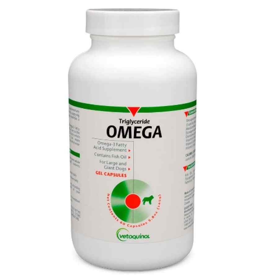 Vetoquinol Triglyceride Omega Large & Giant / Frasco por 60 tbs