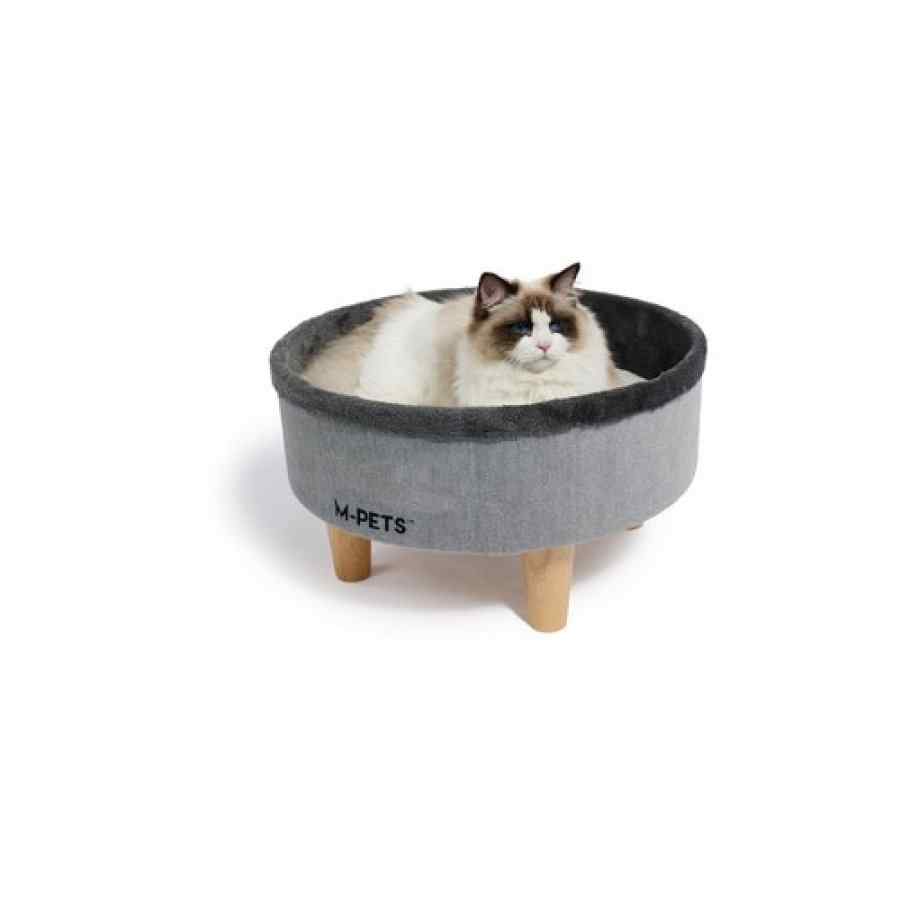 ROUND ELEVATED CAMA ELEVADA PARA GATO + COJIN