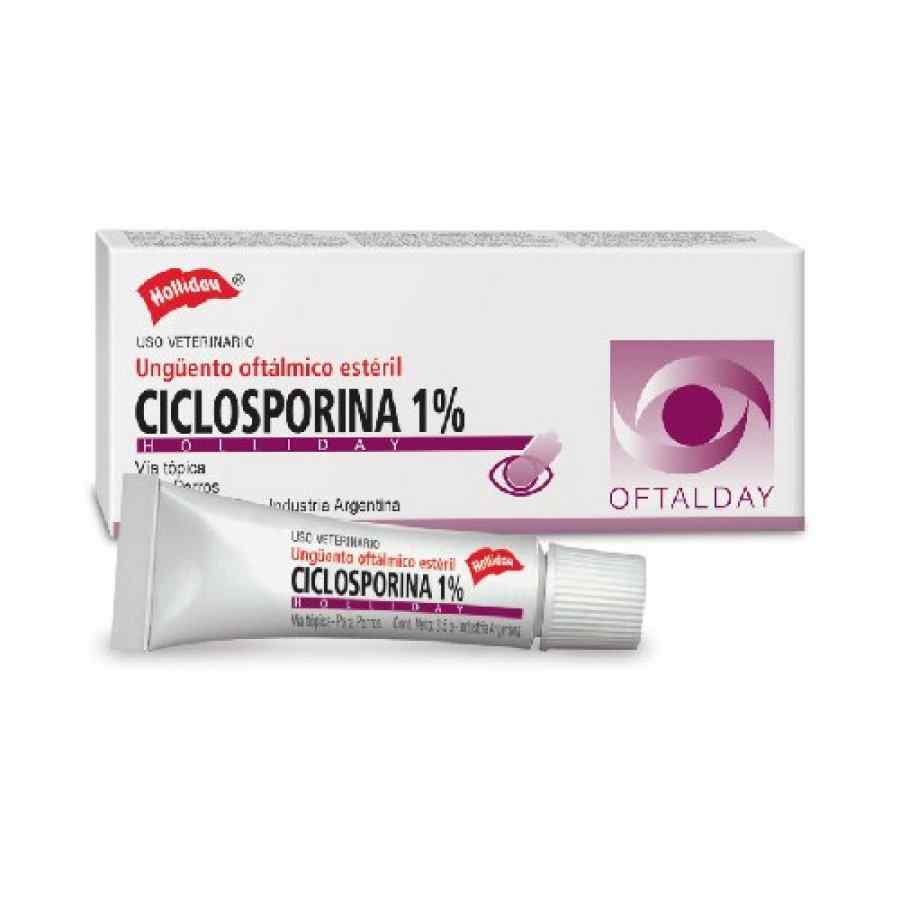 Holliday Ciclosporina 1% 1 unidad x 3.5gr, , large image number null