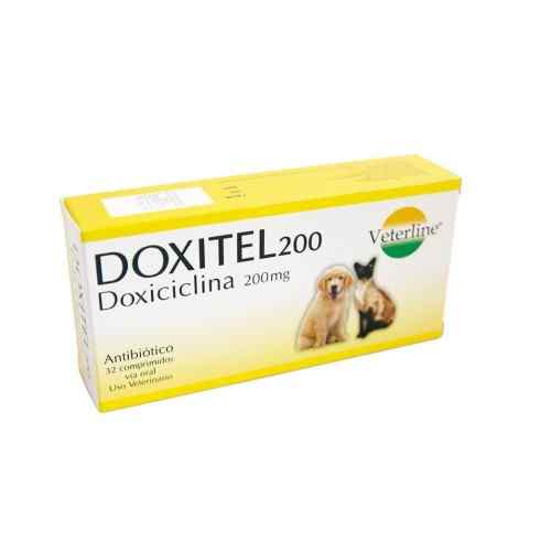 Doxitel/ Doxiciclina Antibiótico 200mg (8 unidades) Blister, , large image number null