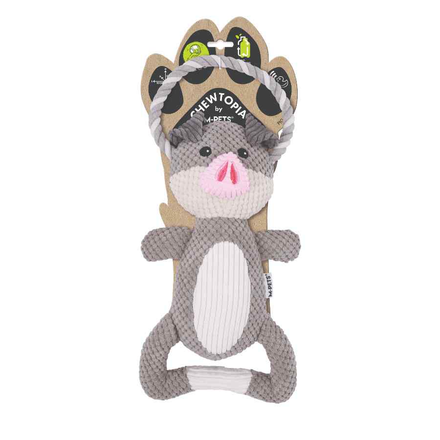 Mpets Chewtopia Eco Dog Toy   Cerdo, , large image number null
