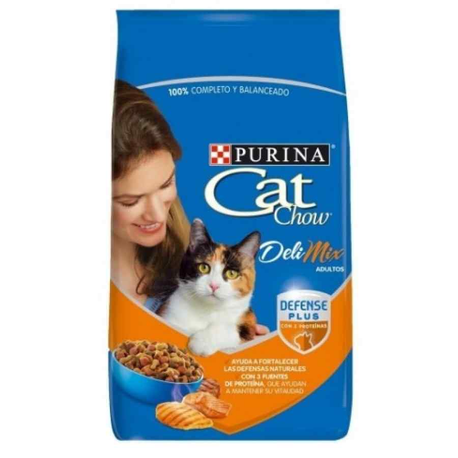 Cat Chow Adultos Delimix Salmón, Carne Y Pollo Alimento Seco Gato
