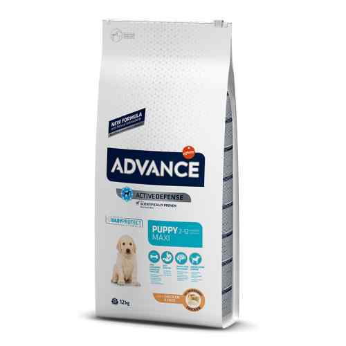 Advance Cachorro Maxi De 2 A 12 Meses De Edad 12Kg Alimento Seco Perro