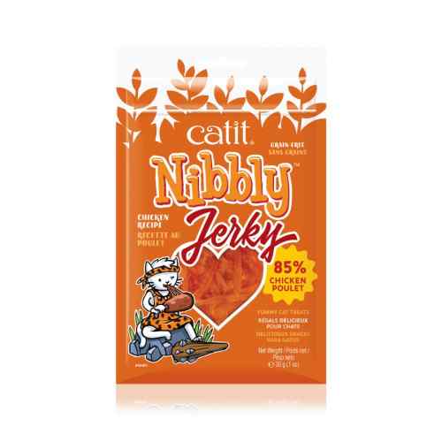 Cat It Nibbly Jerky Pollo 30gr, , large image number null