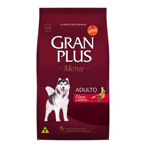 Gran Plus Menu Perro Adulto Carne Y Arroz  3KG, , large image number null