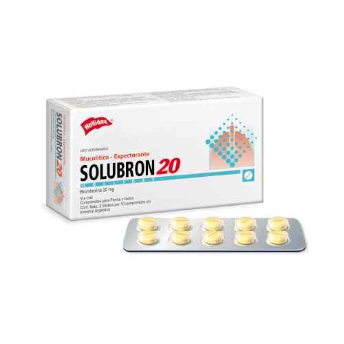 Holliday Solubron Mucolitico 20Mg, , large image number null