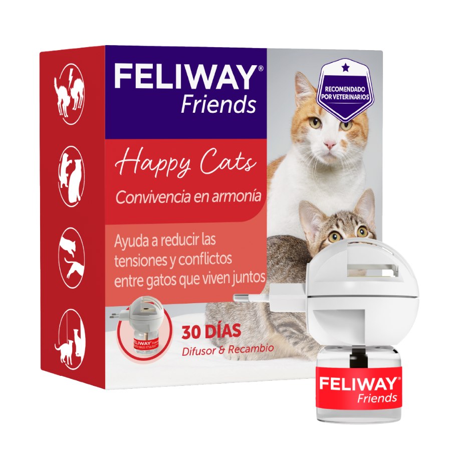 Feliway Friends Difusor + Recarga 48Ml