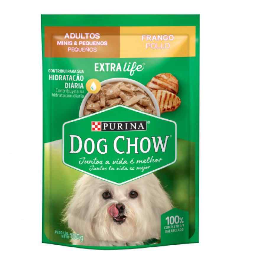 Dog Chow Adultos Minis y Pequeños con Pollo 100g