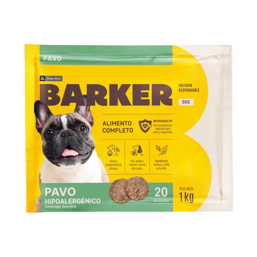 Barker Pavo (1kg) 20 Hamburguesas