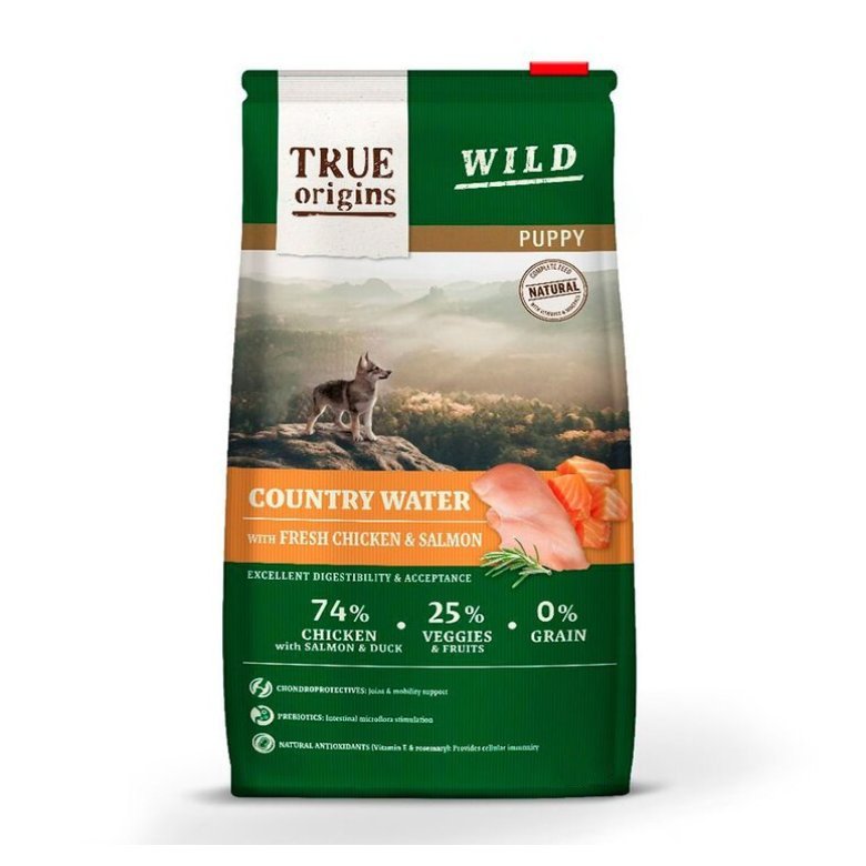 True Origins Wild Dog Country Water Puppy Alimento Seco Perro 500 g