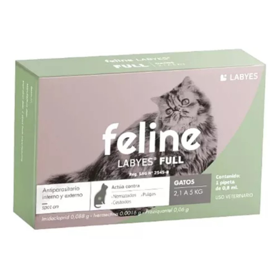 Pipeta Feline Full-Spot De 2 A 5 Kg