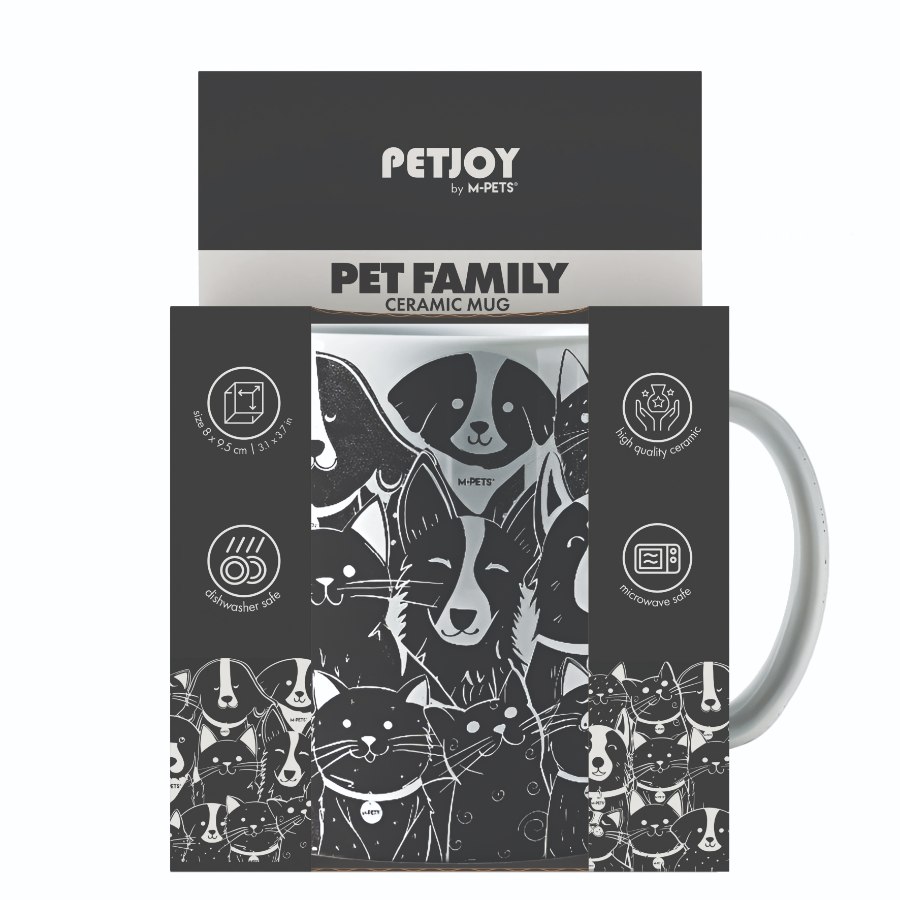 Petjoy Taza Petfamily Monochrome 350 Ml, , large image number null