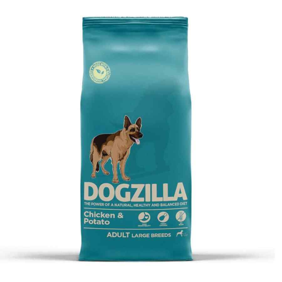 Dogzilla dog sin cereales razas grandes pollo 12 kg, , large image number null