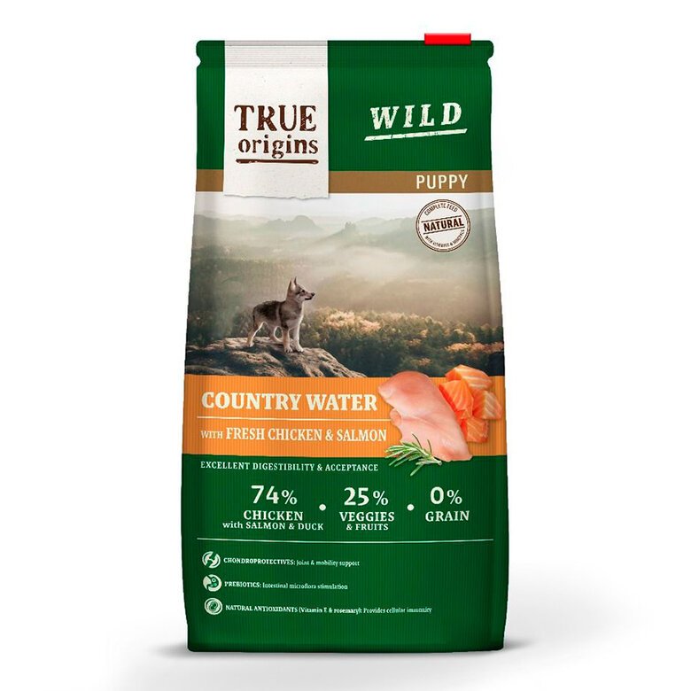 True Origins Wild Dog Country Water Puppy Alimento Seco Perro, , large image number null