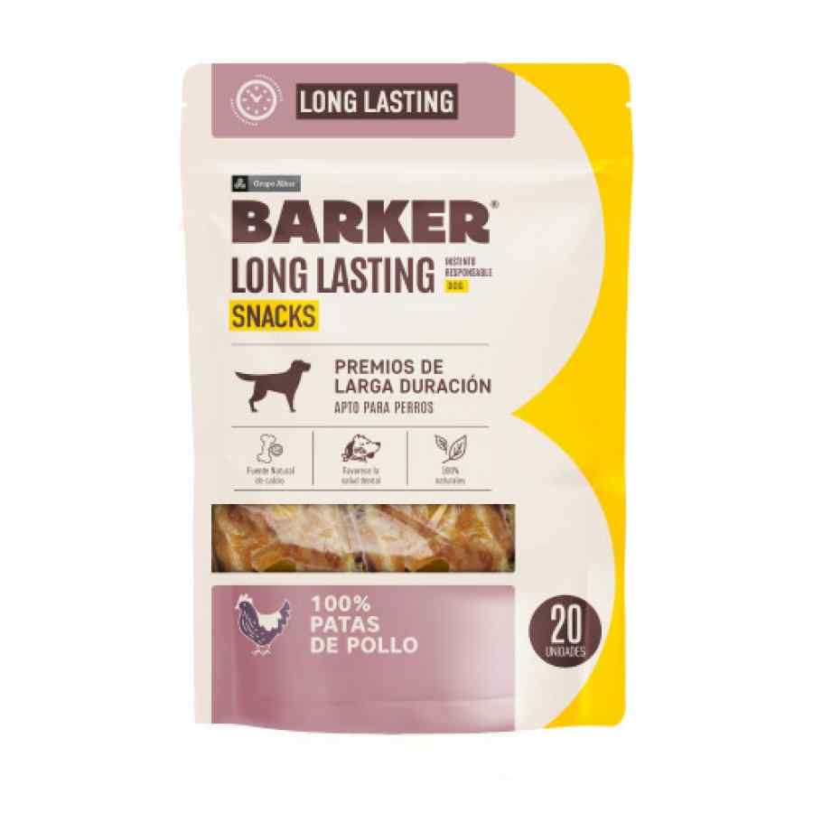 Barker Long Lasting Snacks Patas De Pollo (20 Und), , large image number null