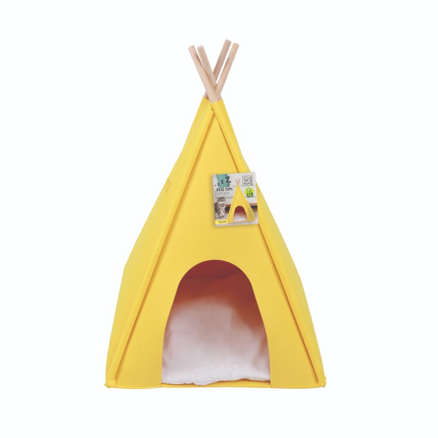 Mpets Cama Eco Tipi- Amarillo, , large image number null