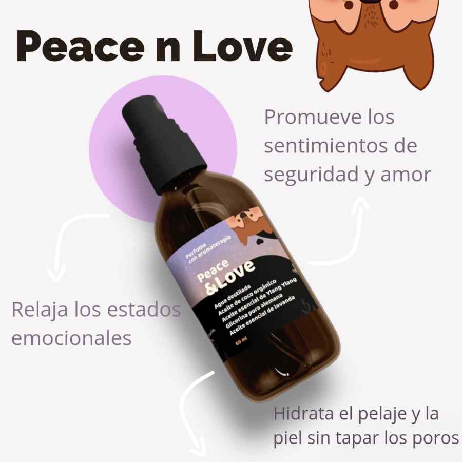 Perfume con aromaterapia relajante peace & love, , large image number null