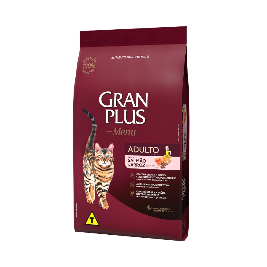 Gran Plus Menu Gato Adulto Salmon Y Arroz, , large image number null