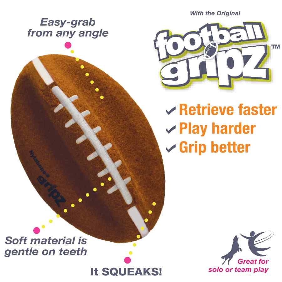 Nylabone Power Play Football, , large image number null