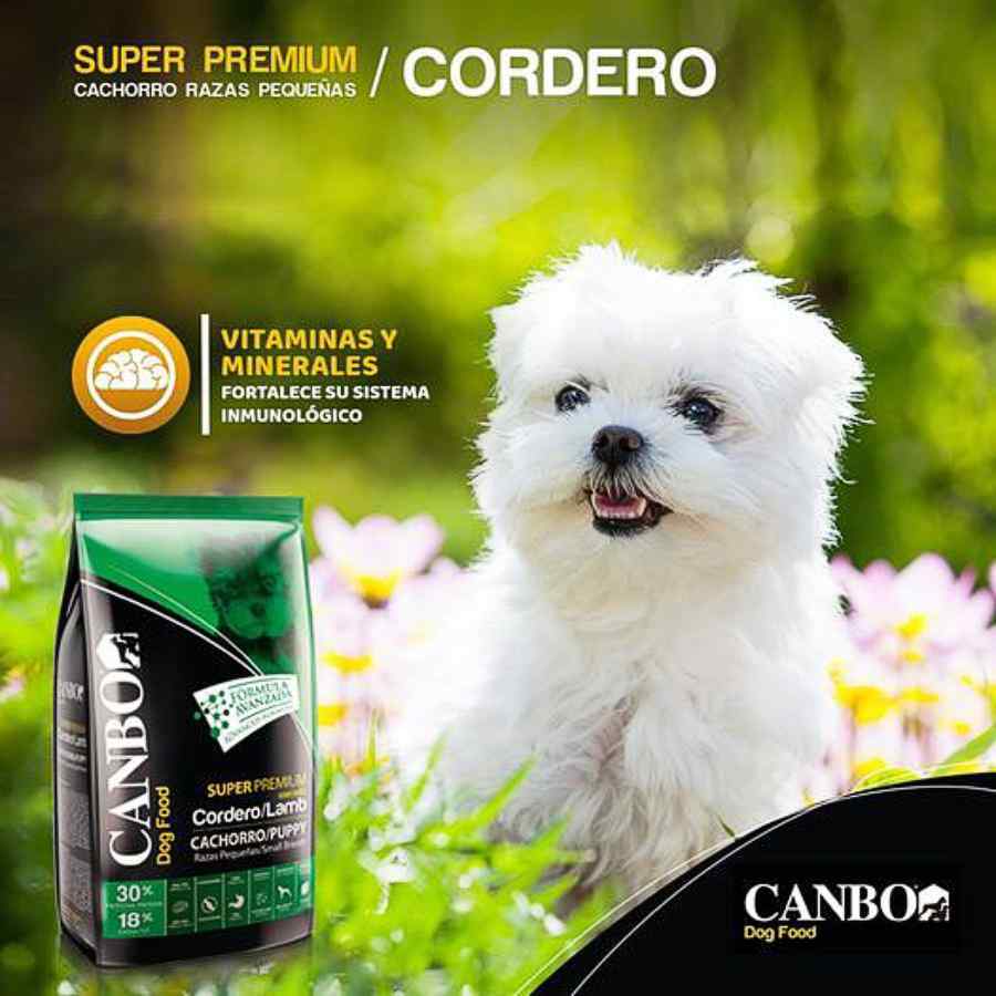 Canbo Cachorro Cordero Razas Pequeñas Alimento Seco Perro image number null