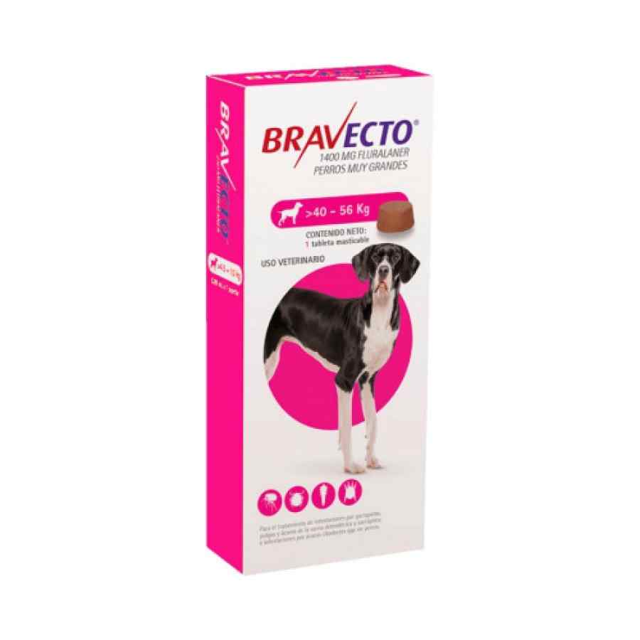 Bravecto 1400mg para Perro 40 a 56kg 1 Tab., , large image number null
