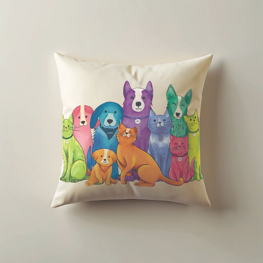 Petjoy Almohada Petfamily Bright 40 X 40 Cm, , large image number null