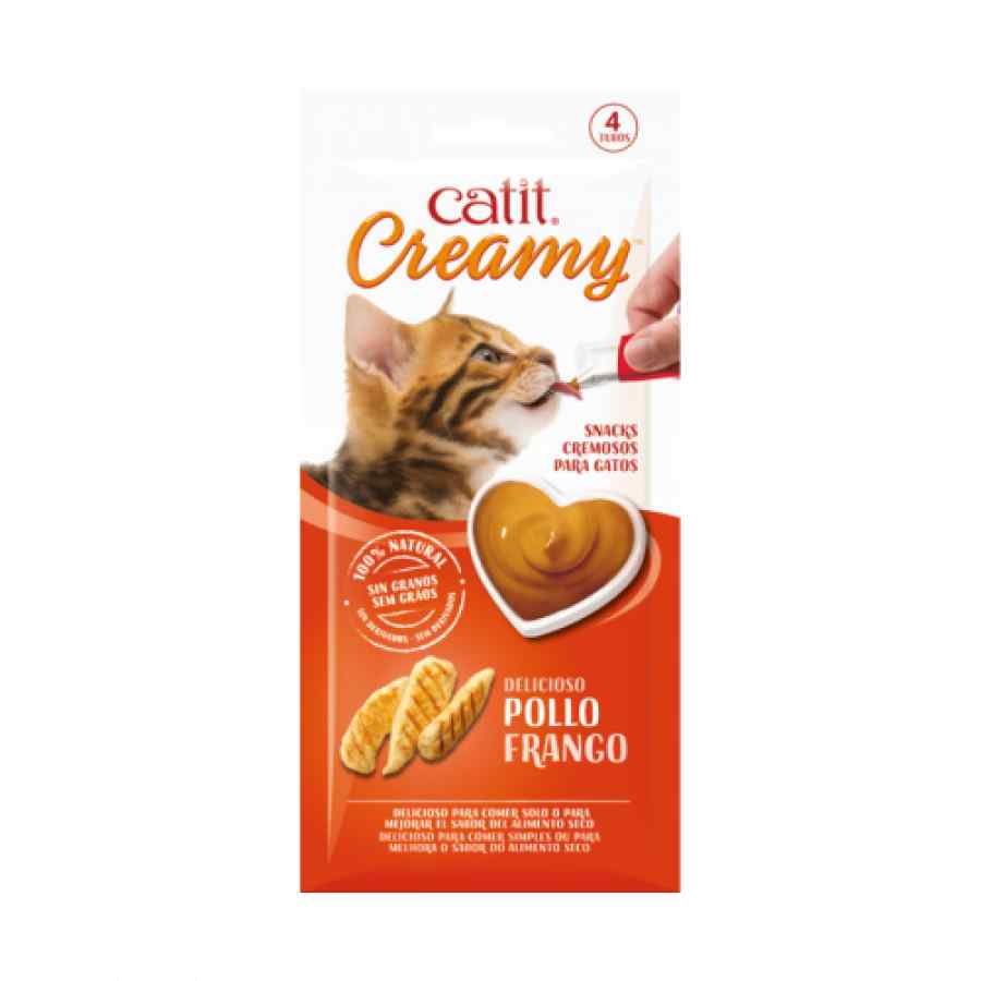 Cat It Creamy Pollo 4X10Gr, , large image number null