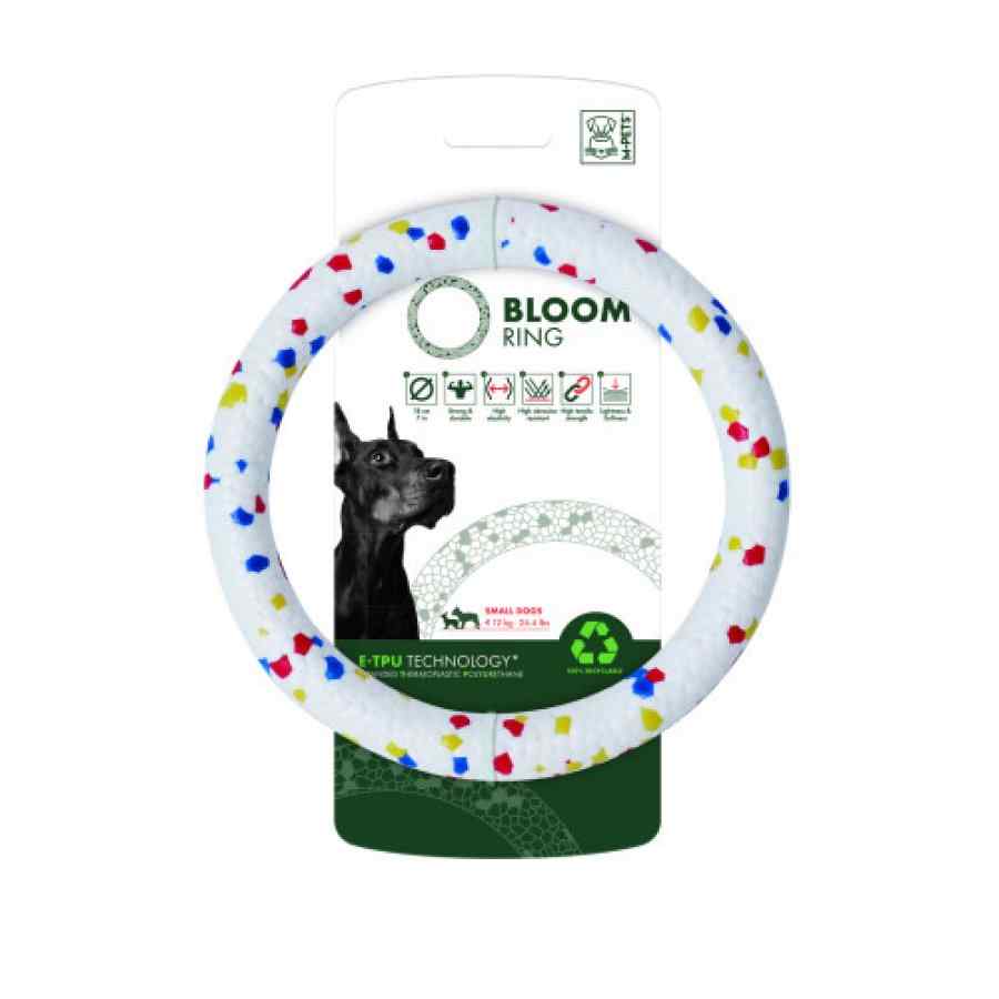 Bloom aro para perro blanco con tecnologia e tpu, , large image number null