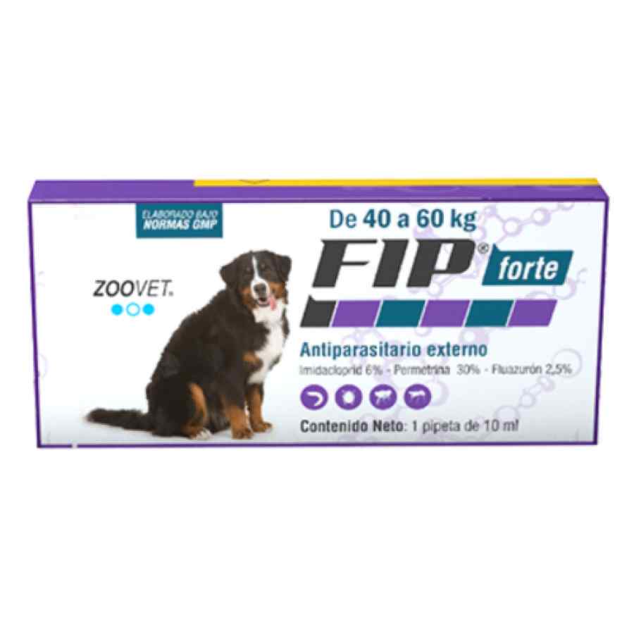 F.I.P. FORTE Para perros de 40 a 60 kg Pulguicida y garrapaticida