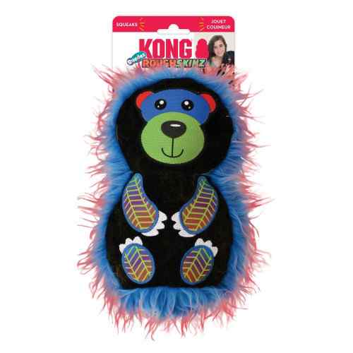 KONG Roughskinz Suedez Bear Md, , large image number null