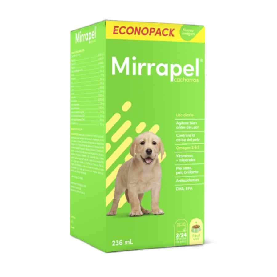 Comandina Mirrapel Oleoso Para Cachorros 236 Ml, , large image number null