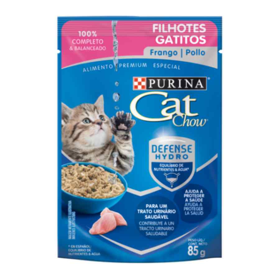 Cat Chow Gatitos Pollo 85 g, , large image number null