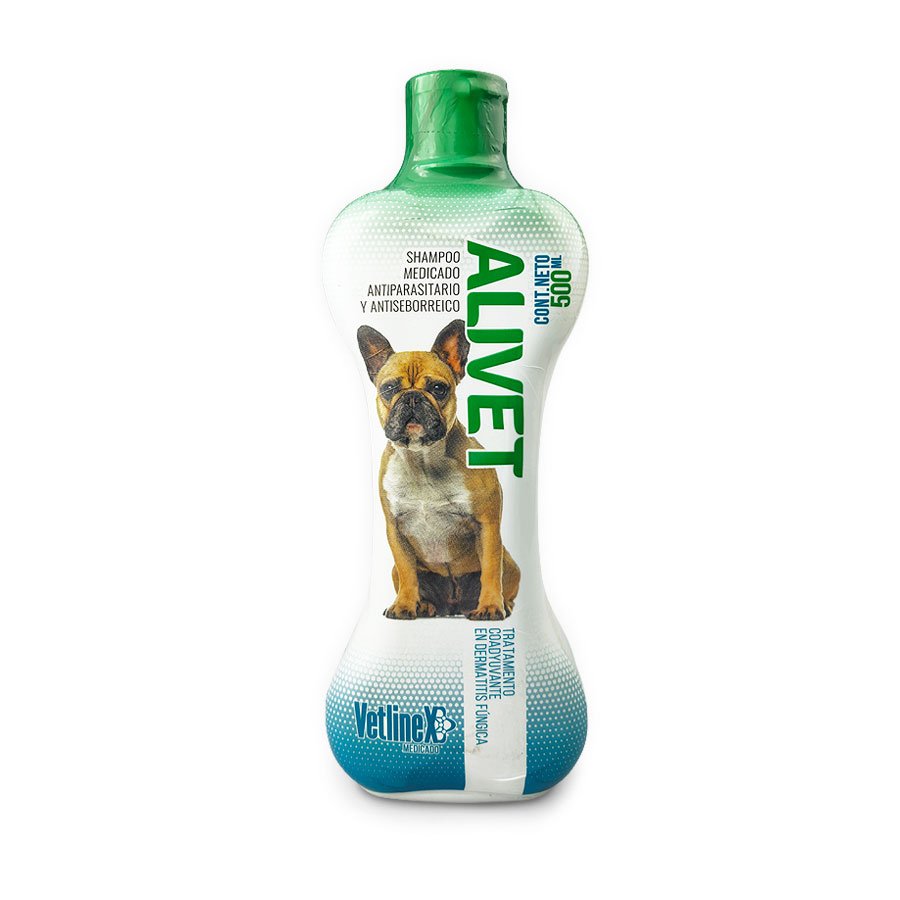 Vetlinex Shampoo Alivet Frasco 500 ml