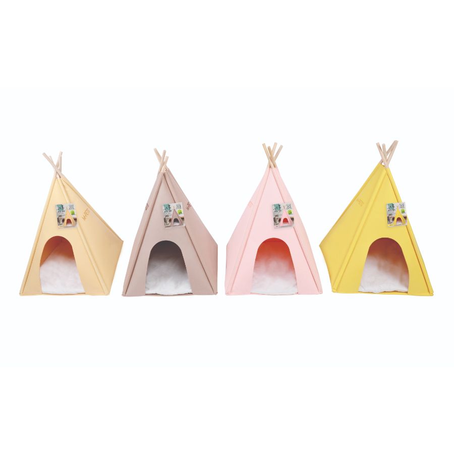 Mpets Cama Eco Tipi - Rosado, , large image number null