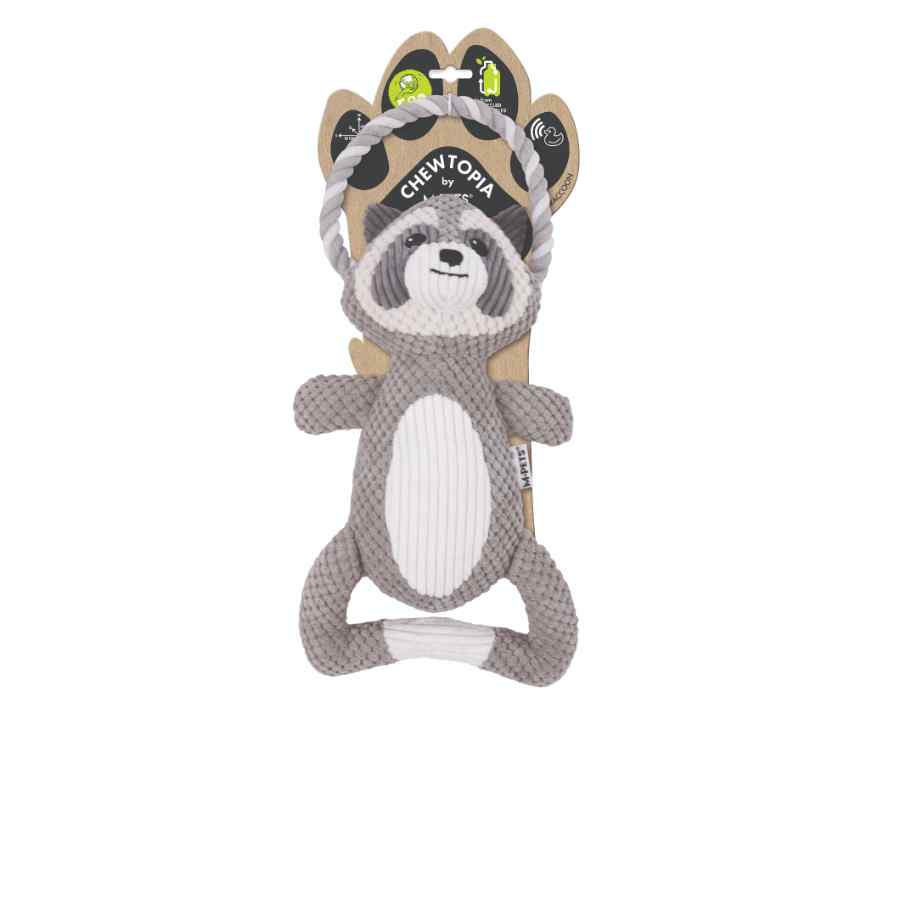 Mpets Chewtopia Eco Dog Toy   Mapache, , large image number null