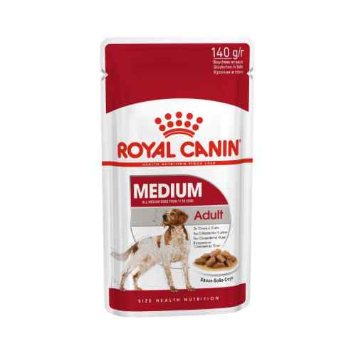 Royal Canin Medium Adult Gravy X 140 Gr, , large image number null
