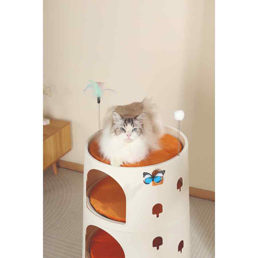 Mpets Burana Eco Torre Para Gato, , large image number null