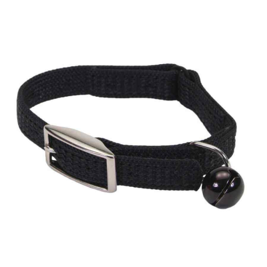 Coastal Snag Proof Safety Cat Collar, Black, 3/8" X 08", , large image number null