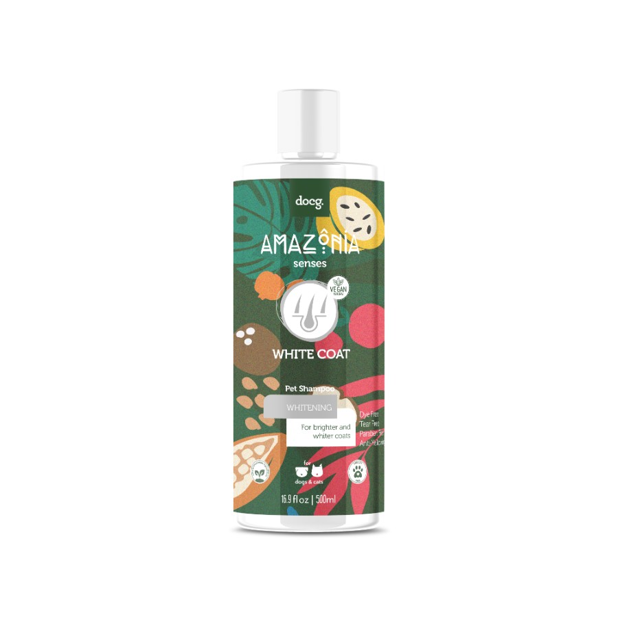 Shampoo pelo blanco amazonia senses 500 ml