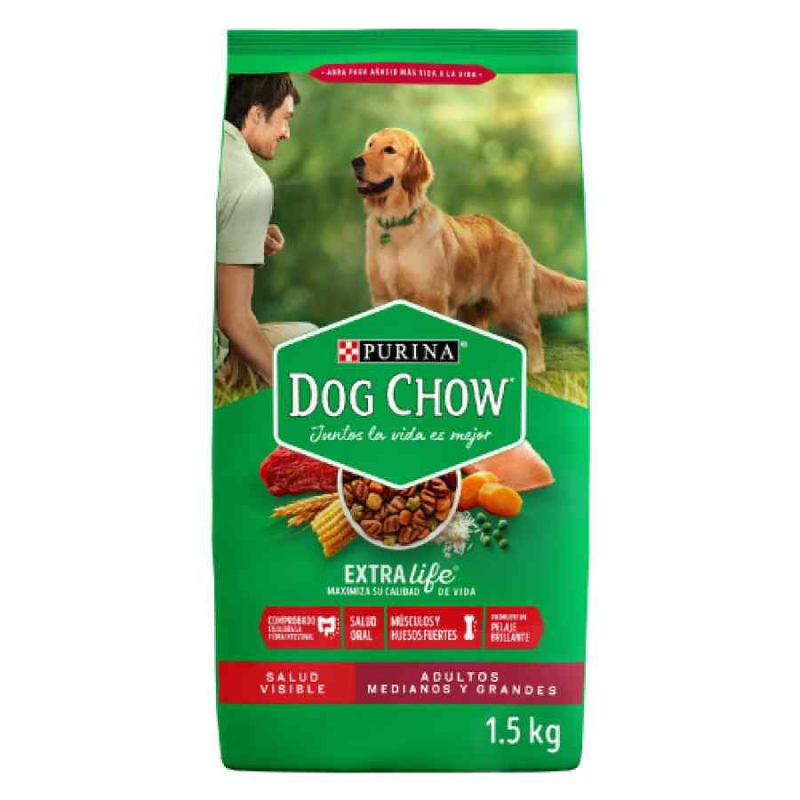 Dog Chow Adulto Raza Mediana Y Grande Alimento Seco Perro