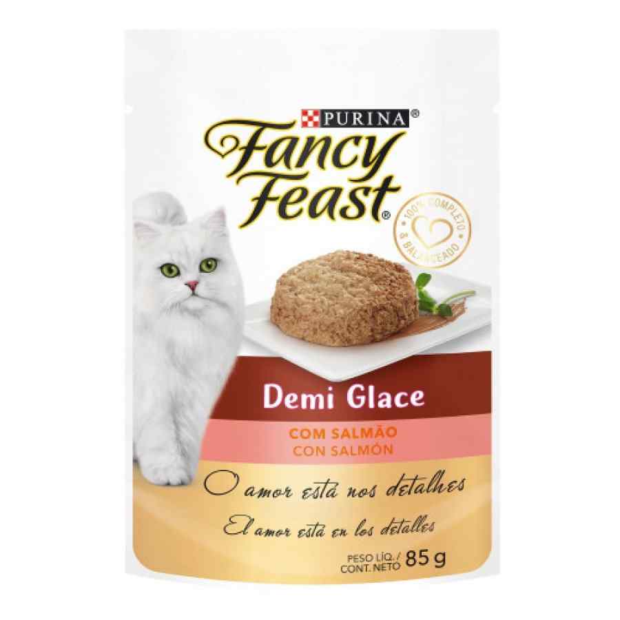 Fancy Feast Demi Glace Salmon 15x85g Xi, , large image number null