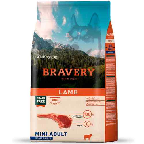 Bravery Cordero Mini Adult Small Breeds Alimento Seco Perro, , large image number null
