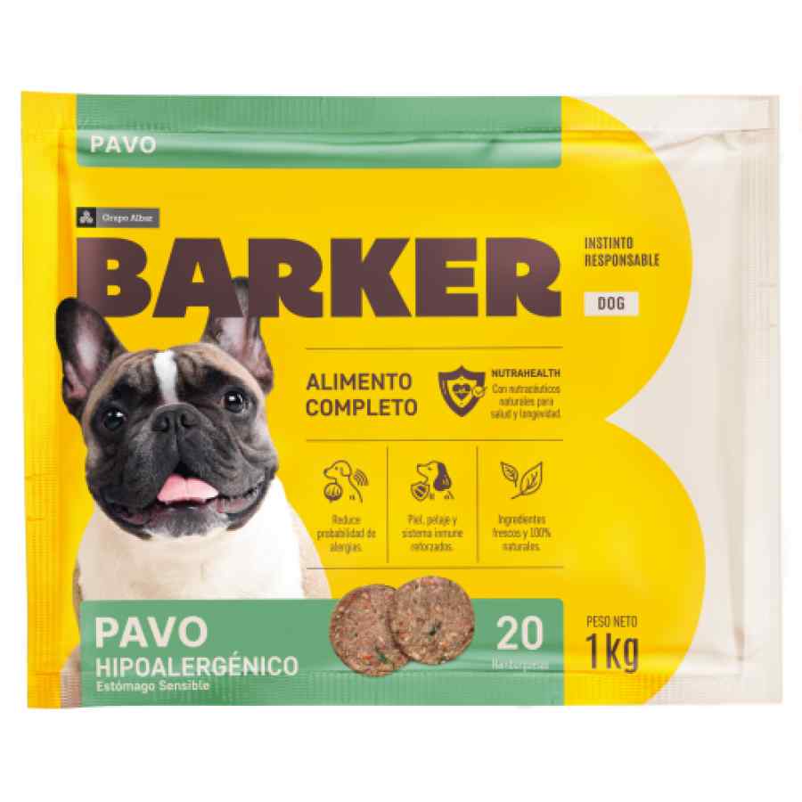 Barker Pavo (1kg) 20 Hamburguesas