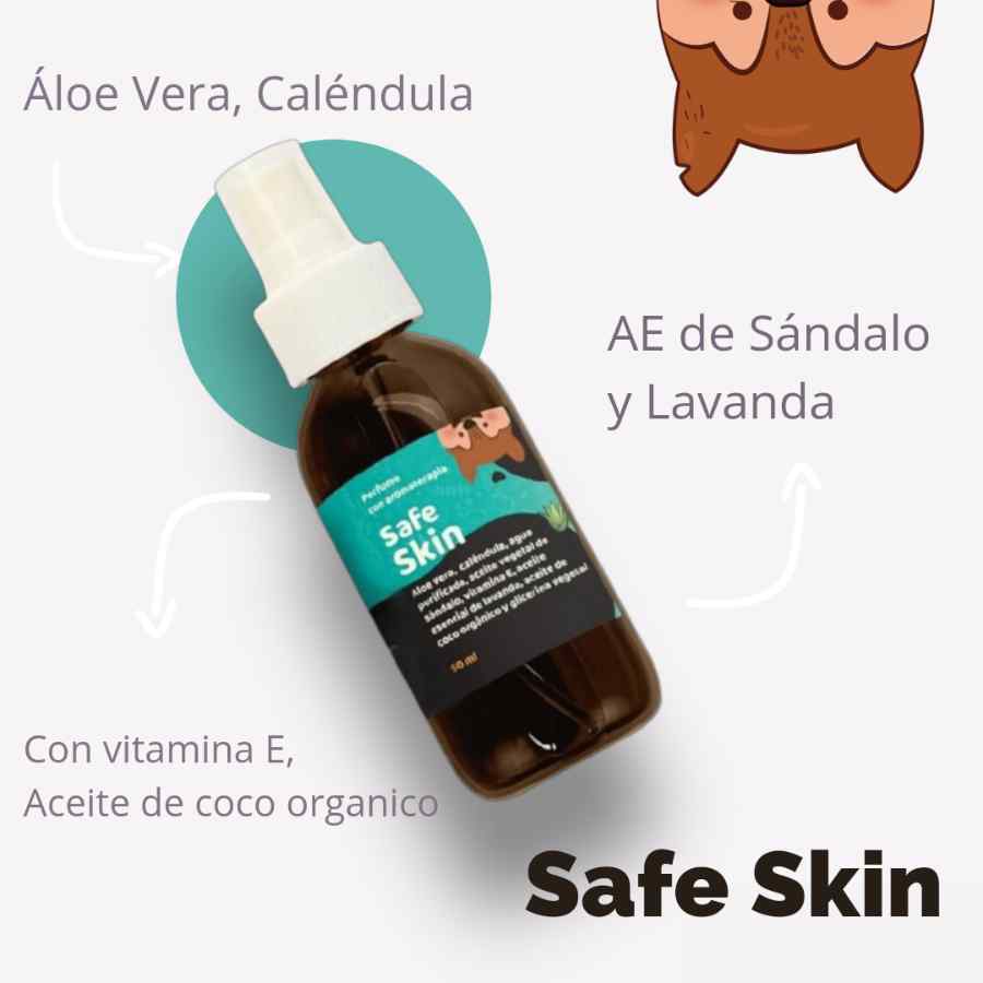 Perfume con vitaminas para piel y pelaje safe skin, , large image number null