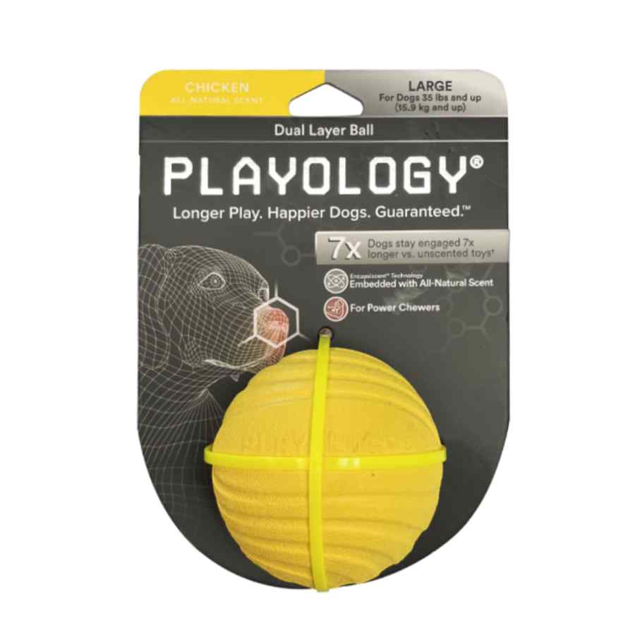 Playology Dual Layer Ball Chicken L, , large image number null