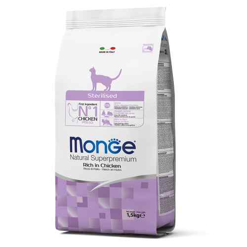 Monge Feline Sterilised 1.5 kg, , large image number null